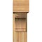Ekena Millwork Merced Block Rough Sawn Bracket w/ Offset Brace, Western Red Cedar, 8"W x 22"D x 22"H BKT0806X22X22MRC05RWR - alternate 3